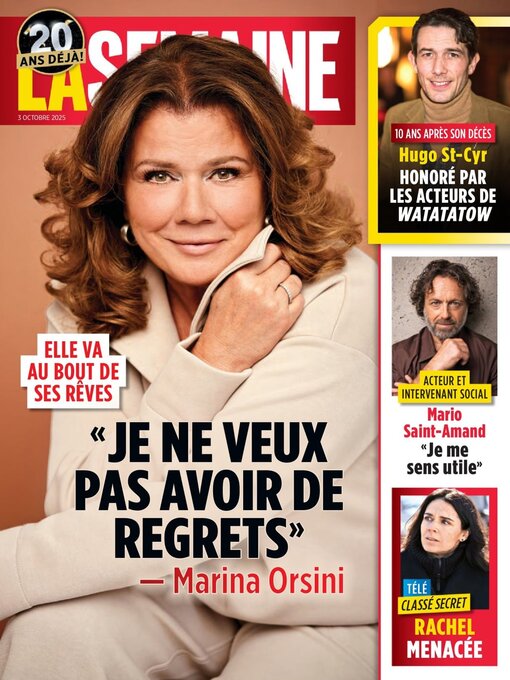 Title details for La Semaine by TVA Publications Inc. - Available